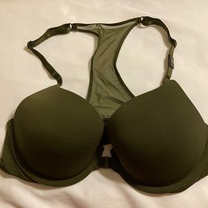 NWT Victoria’s Secret perfect shape bra. Olive color. Size 34B